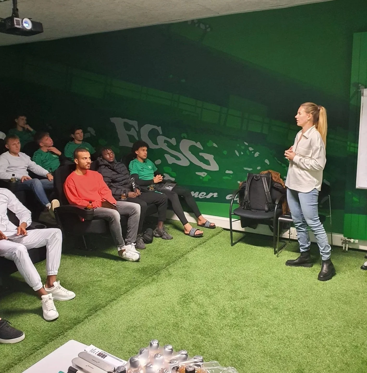 Präsentation vom Vocal Coach von Stimme stimmt im Wallis