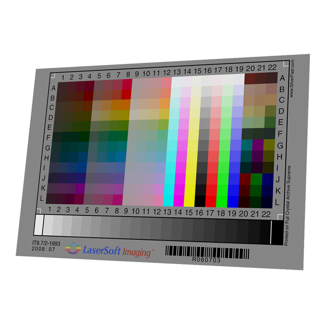 IT8.7/1 transmissive target supported for image quality analysis in NimbusQA