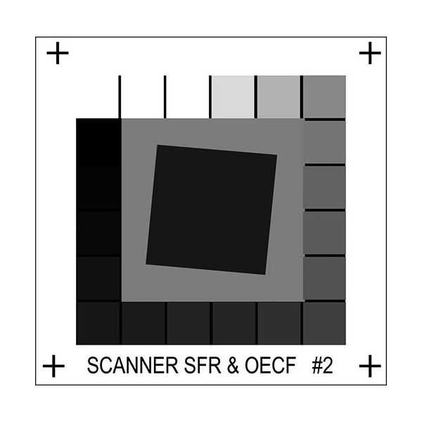 QA-62 spatial frequency target supported for image sharpness analysis in NimbusQA