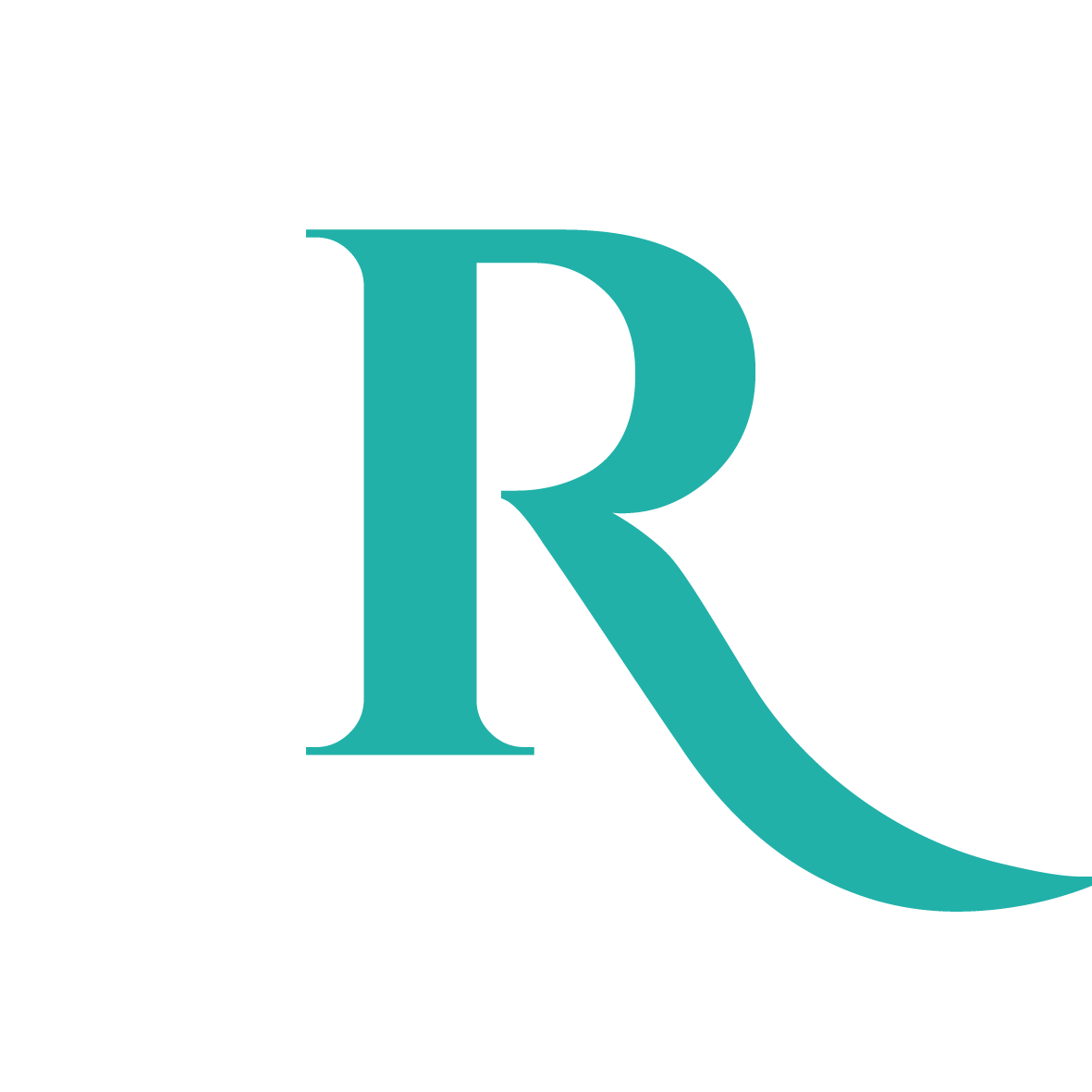 Stylised R for Redman Bookkeeping, Albany and Denmark WA