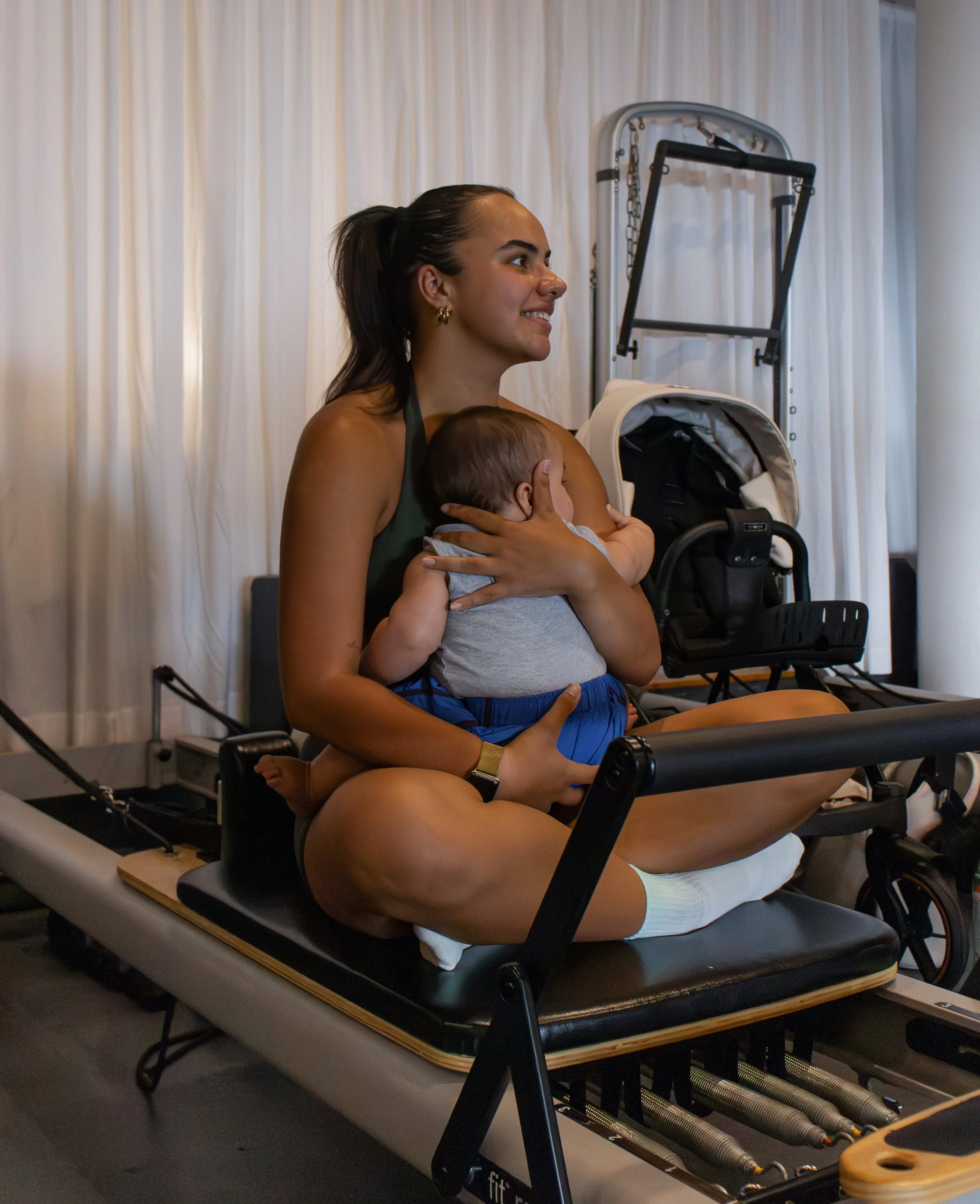 Contenido visual para redes sociales de estudio de pilates
