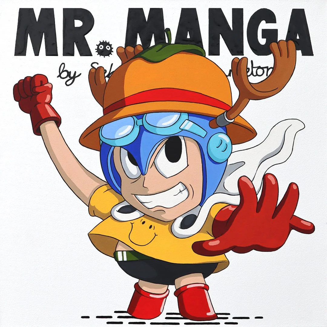 MR MANGA
76 x 76 x 4 cm
Acrylic on Canvas