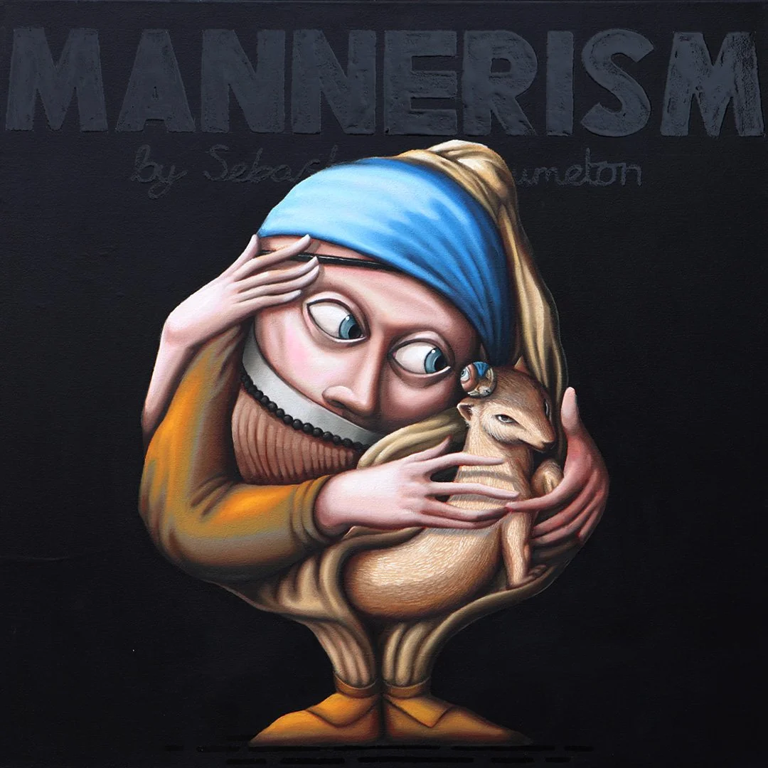 MANNERISM
76 x 76 x 4 cm
OIL & Acrylic on Canvas