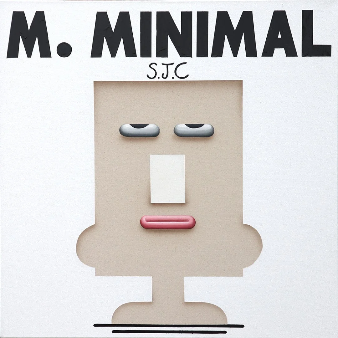 M MINIMAL
76 x 76 x 4 cm
Acrylic & Oils  on Canvas