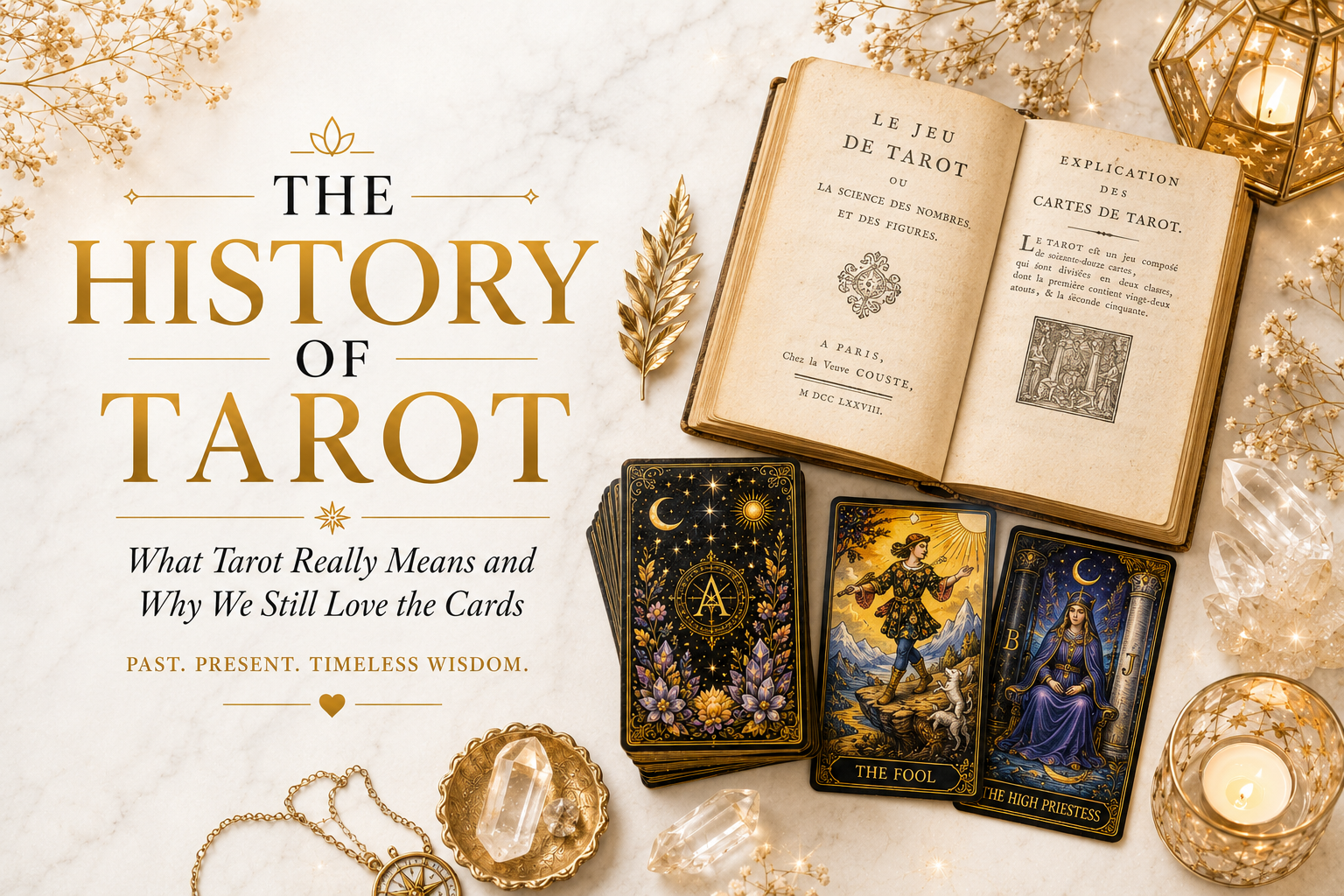 The History of Tarot: What Tarot Really Means and Why We Still Love the Cards