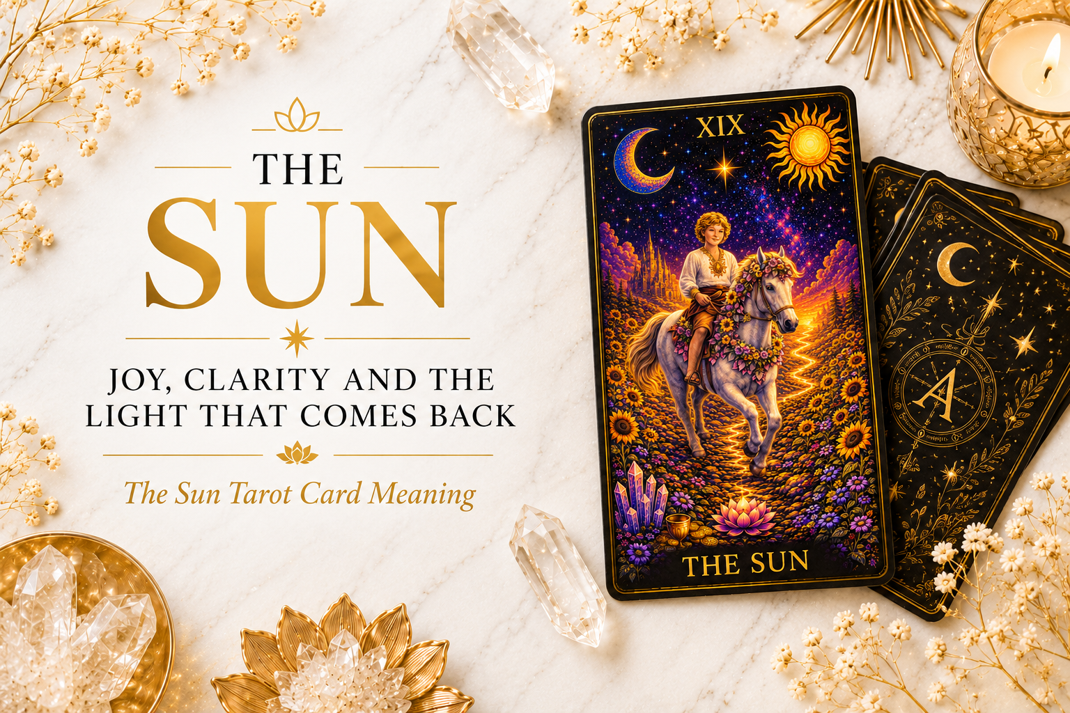 The Sun Tarot Card Meaning: Joy, Clarity and the Light That Comes Back
