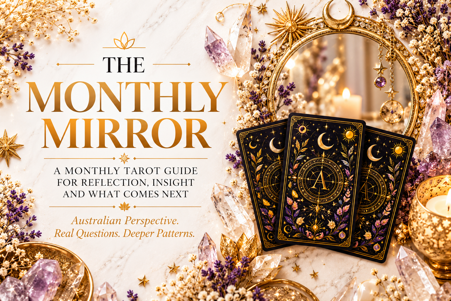 The Monthly Mirror: Aquillian's New Monthly Tarot Forecast Begins Tomorrow