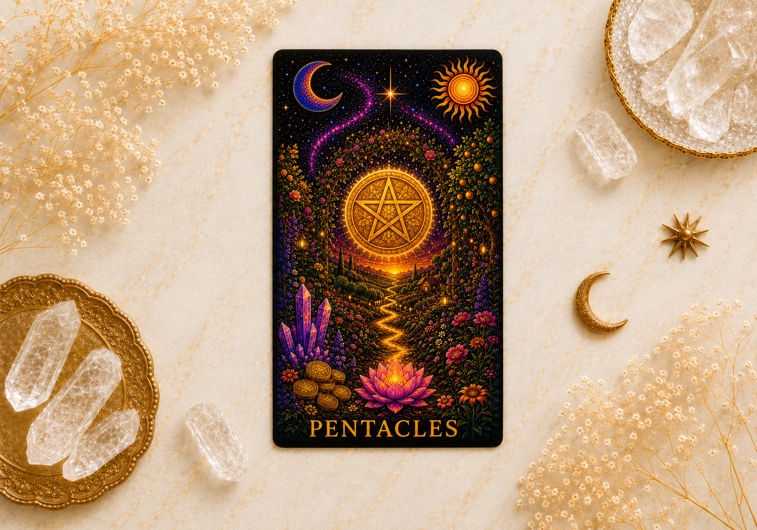 Pentacles meanings