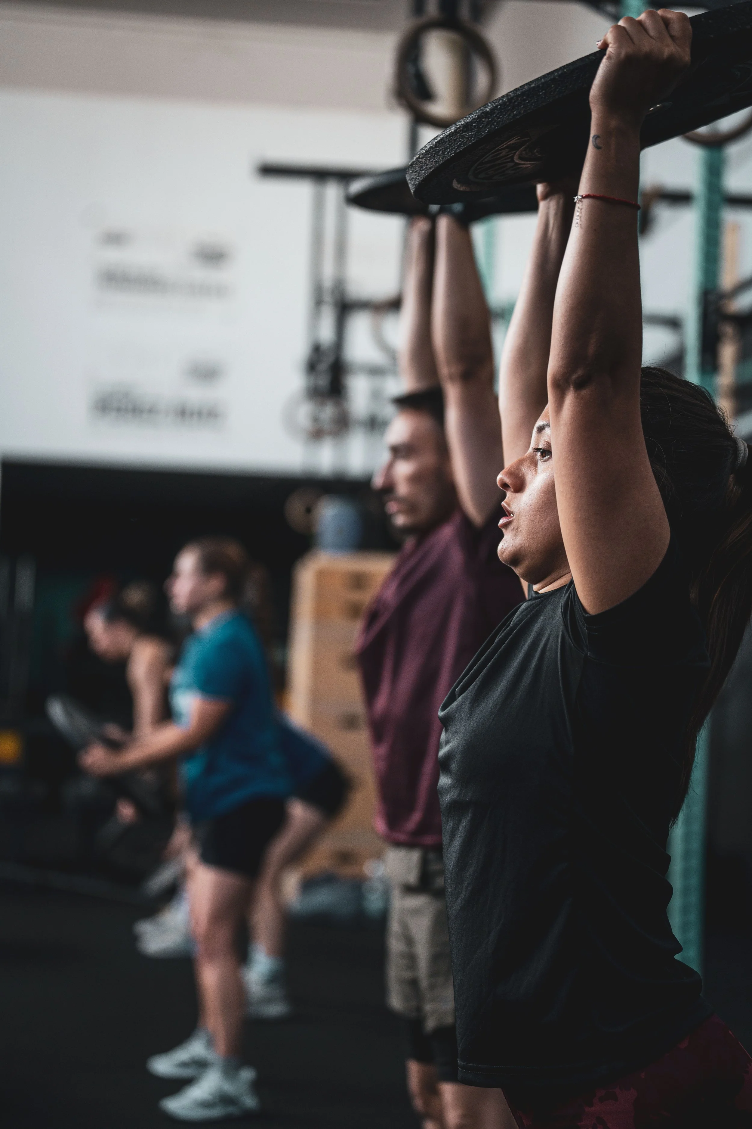 Clase de CrossFit para principiantes en Max Effort Academy, A Coruña