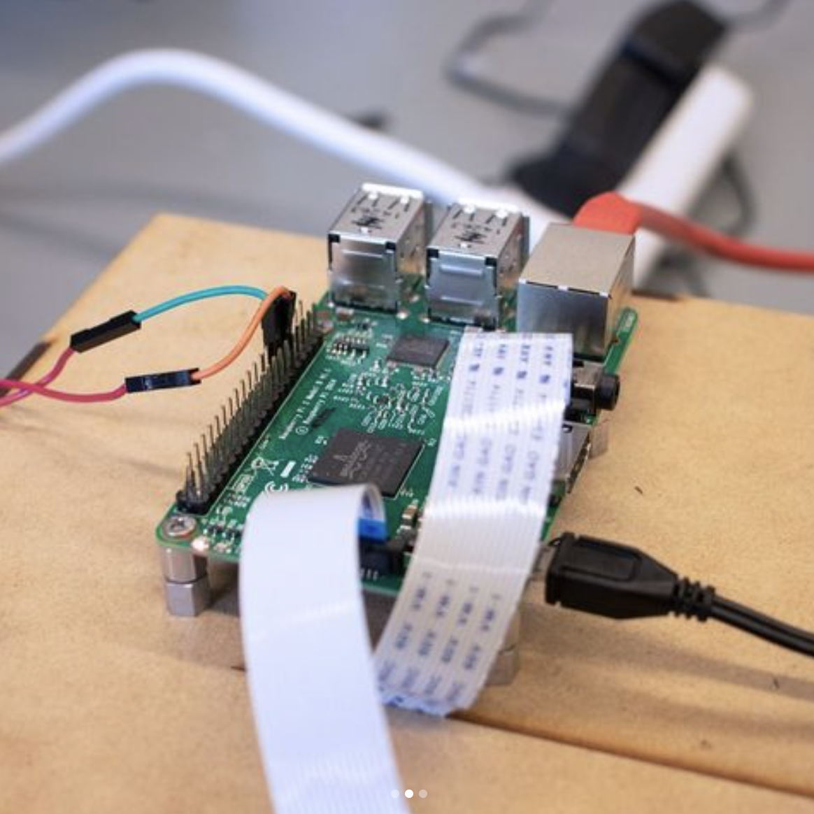A microchip in the Electrical Engineering Lab.
Credits: 
Shot image & produced post.