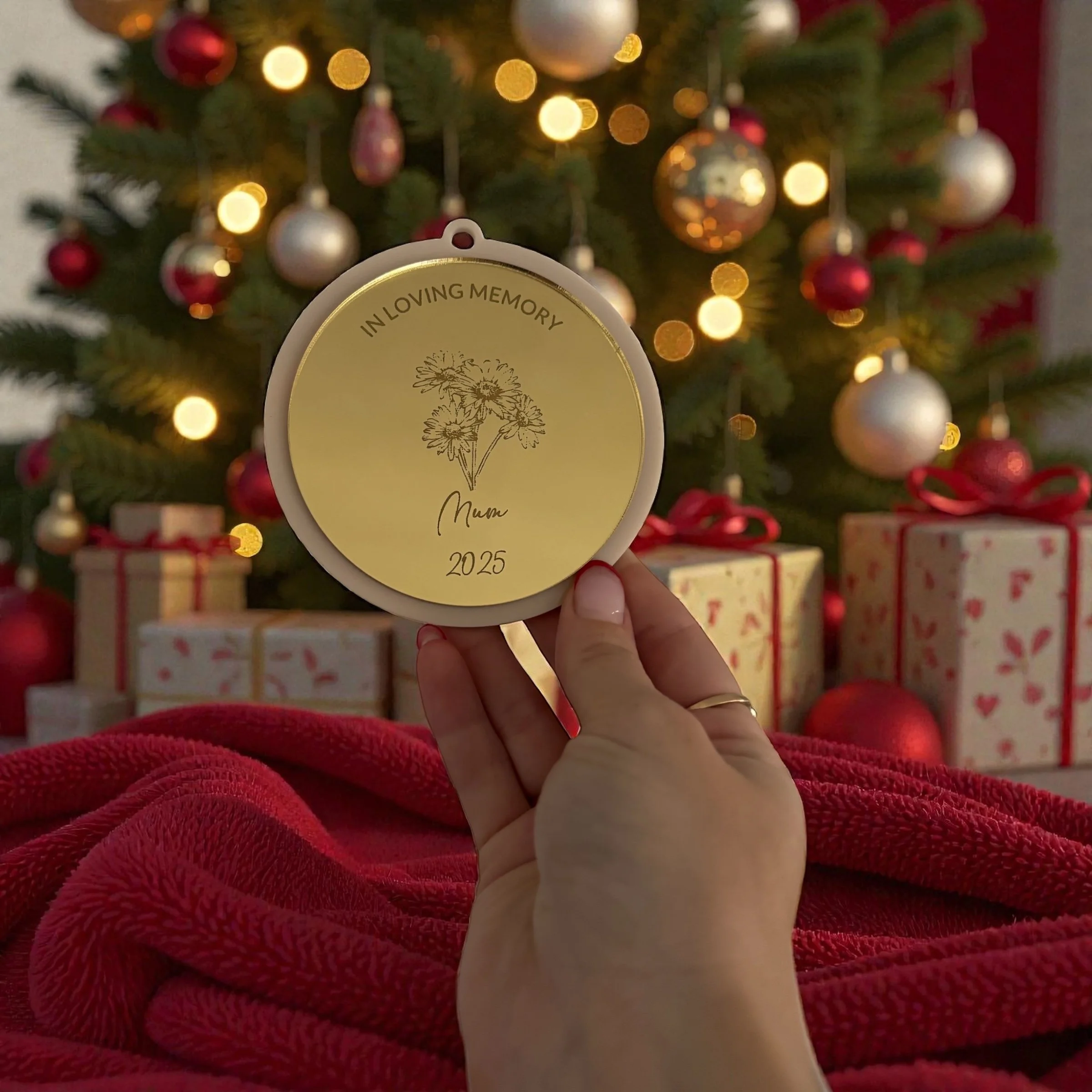Personalised Memorial Ornament