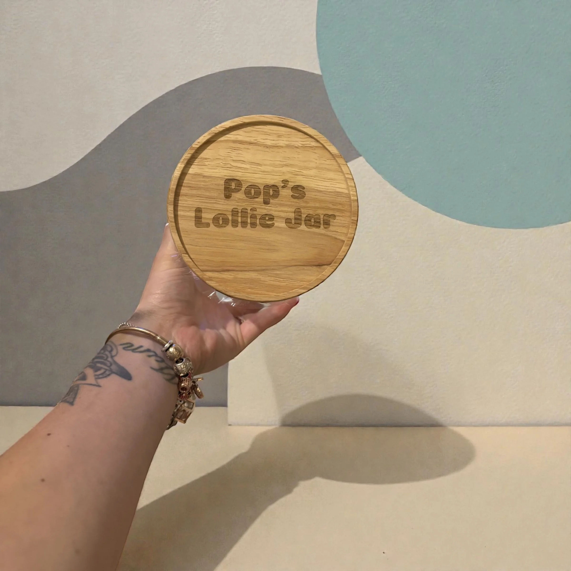 Custom Personalized Lollie Jar