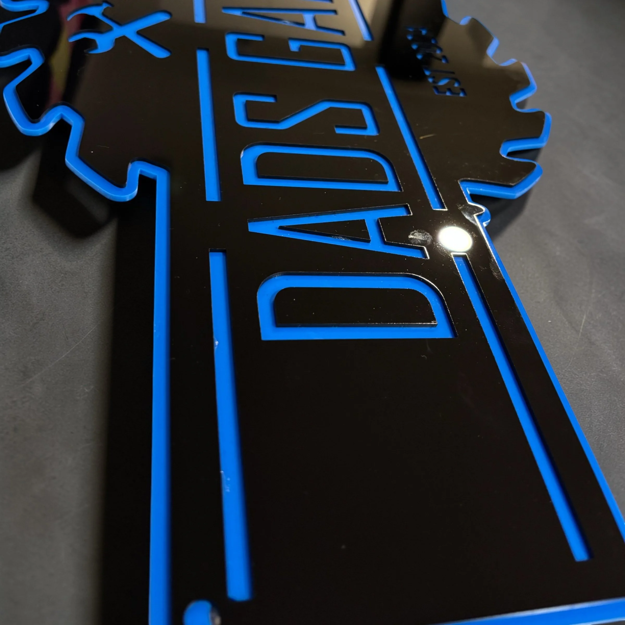 Personalised Dad's Garage Sign