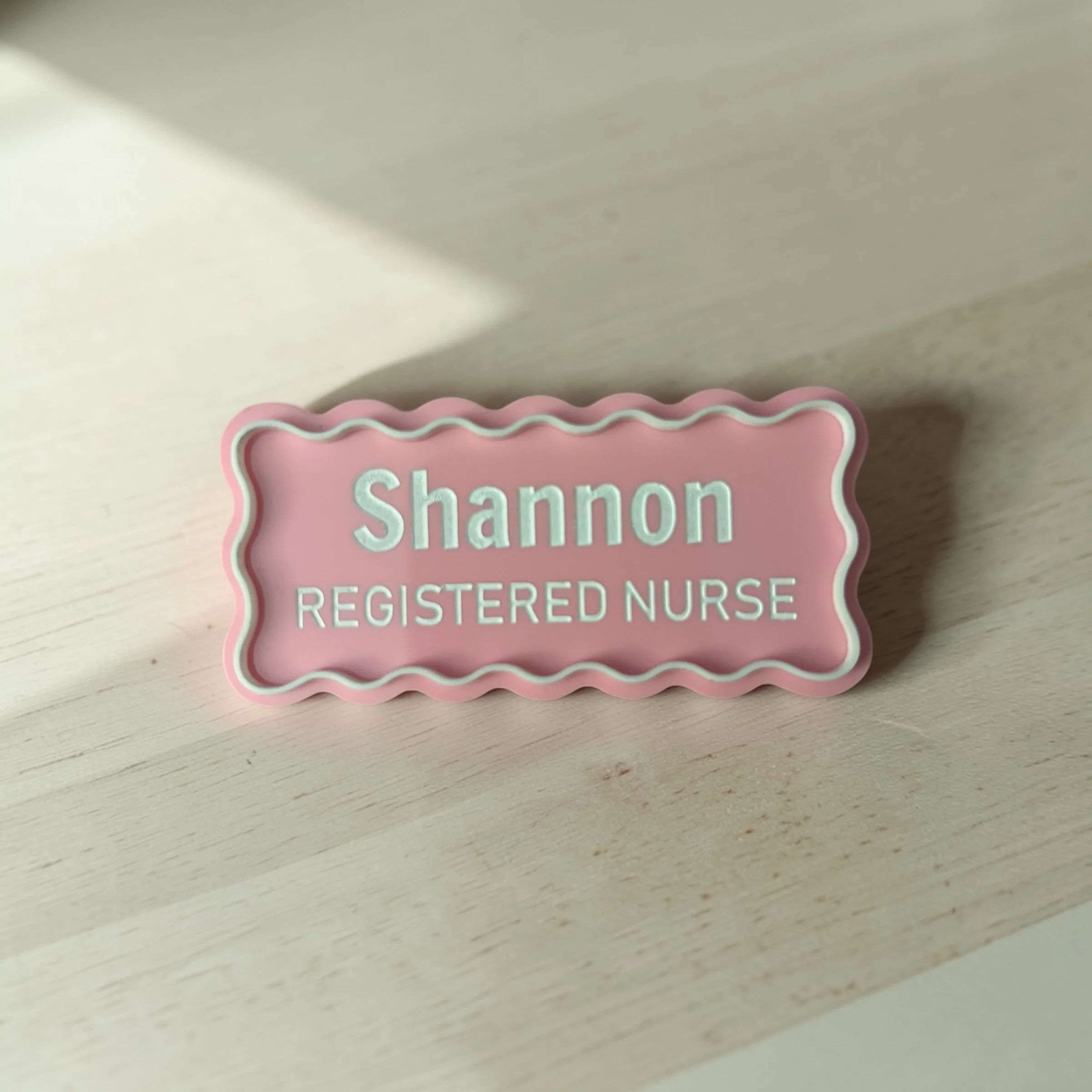 Custom Professional Name Badge