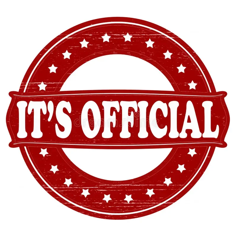 October 5, 2026 - Now It's Official