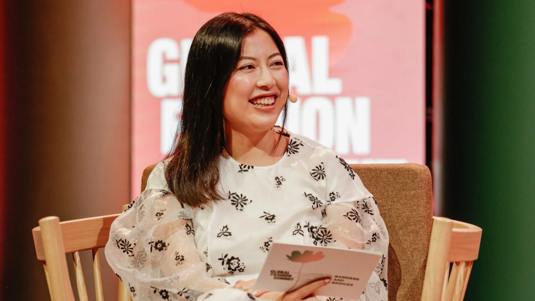 Fireside chat with Patrick McDowell at the Global Fashion Summit, June 2025