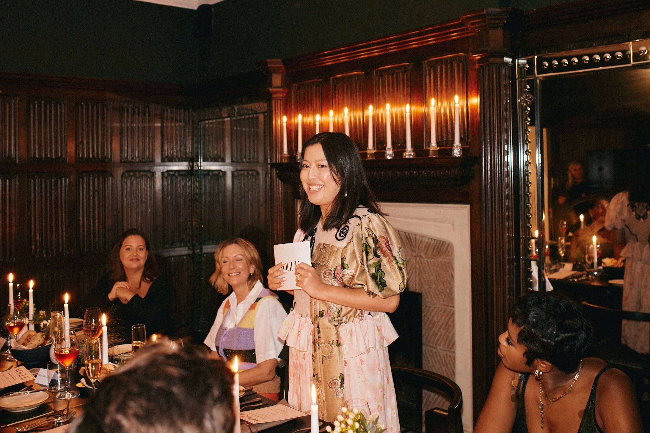 Hosting a British Vogue x Range Rover event, September 2024