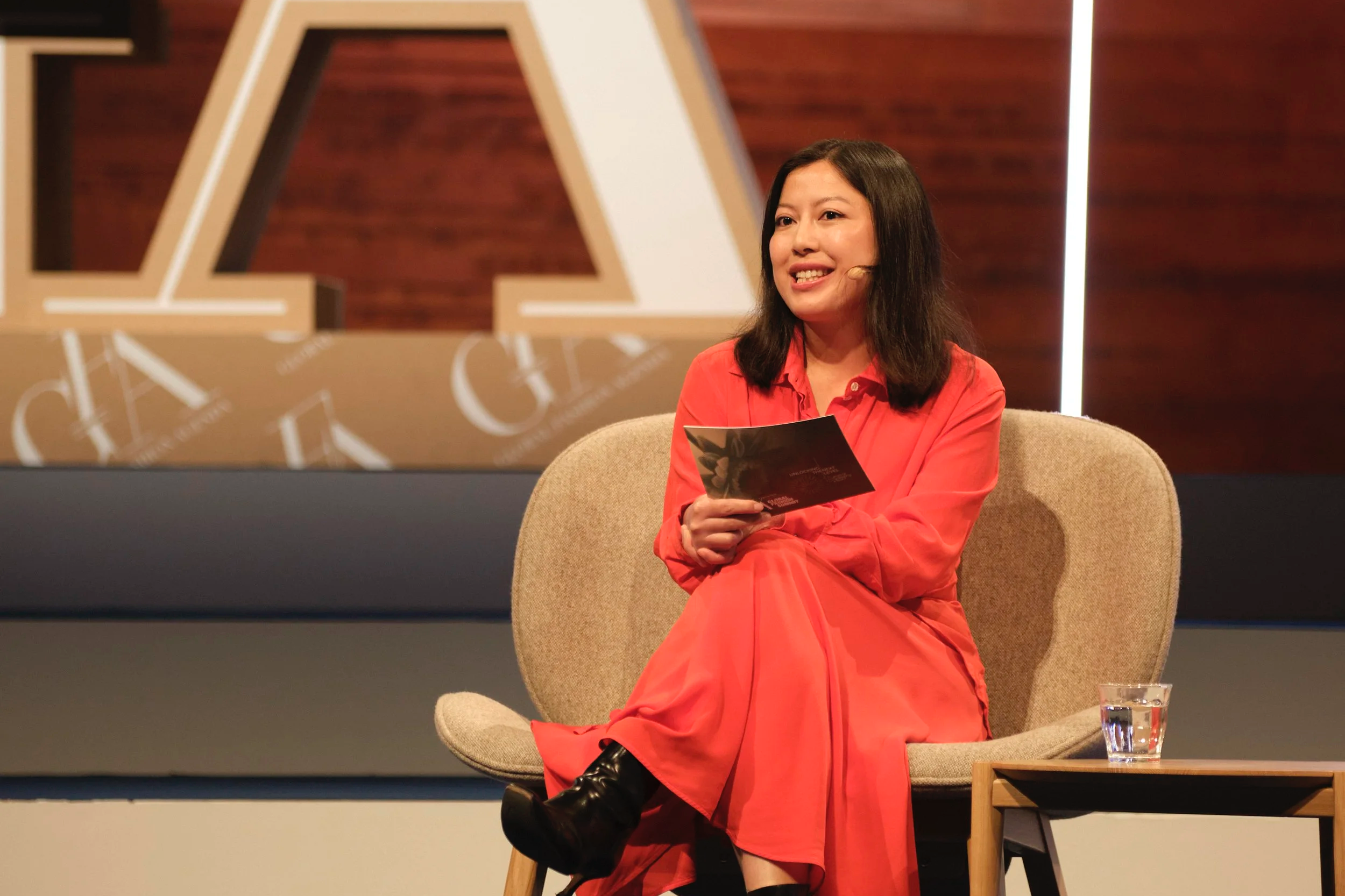 Fireside chat with Another Tomorrow’s Vanessa Barboni Hallik at the Global Fashion Summit, May 2024