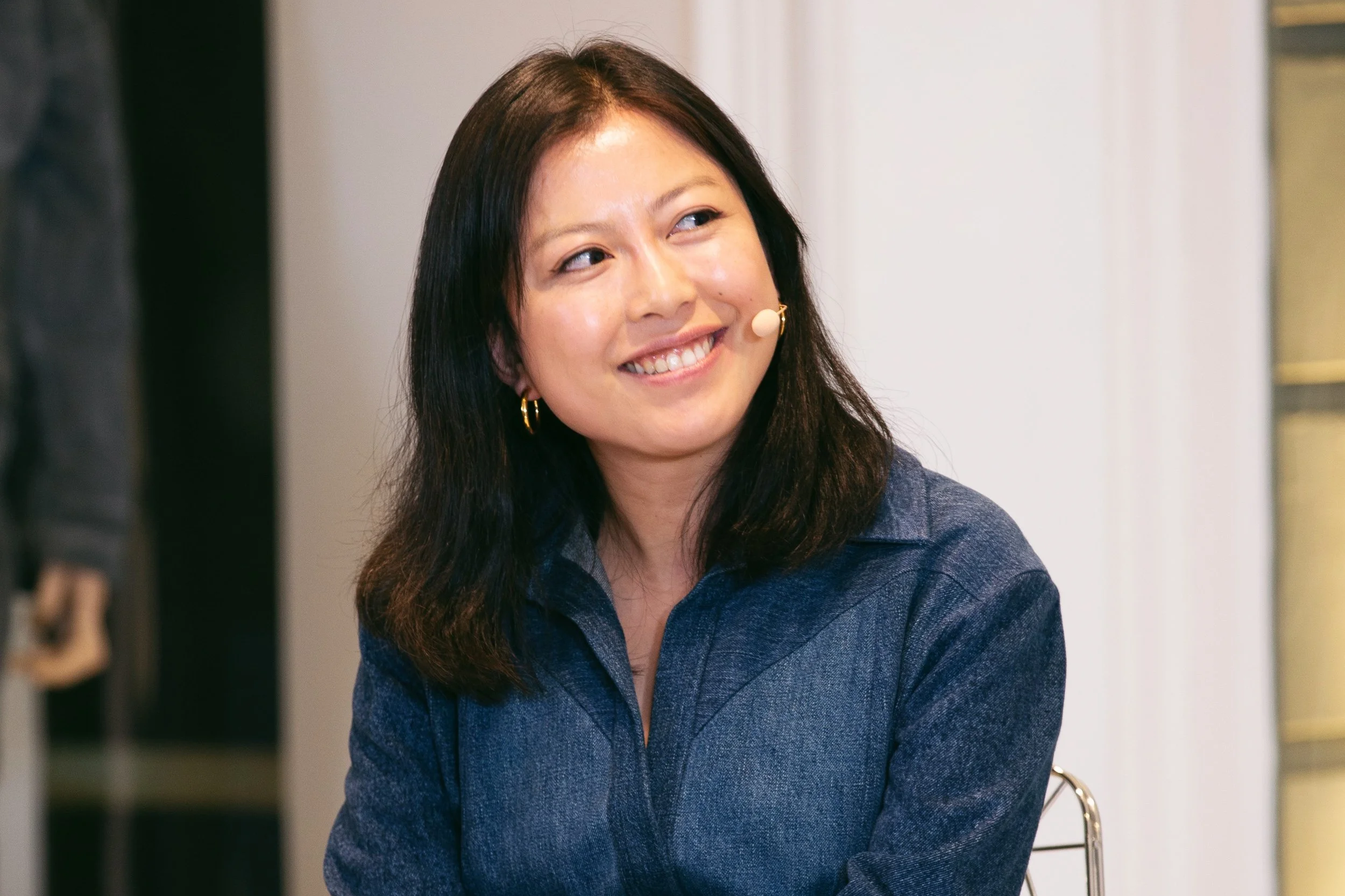 Speaking on a Fenwick and 5x15 panel about the future of fashion, November 2022 