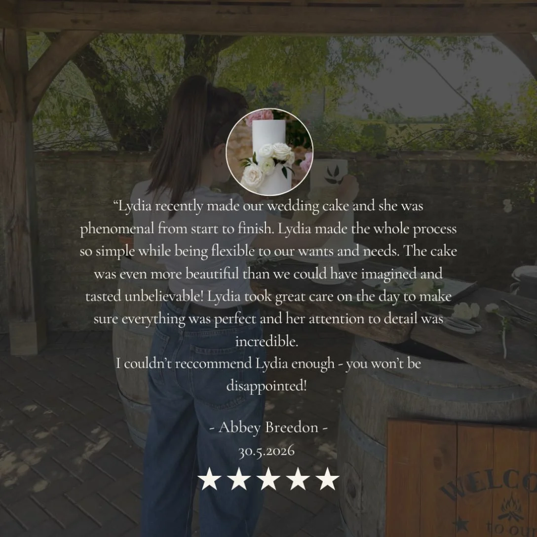 This morning I woke up to such a lovely review from one of the brides I catered for in May this year🥹. 

Thank you for taking the time to give me your feedback it means a lot to me to know that I&rsquo;m giving my couples the full experience that I 