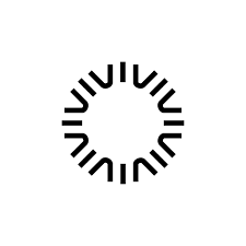 Loading spinner icon with black lines in a circular pattern