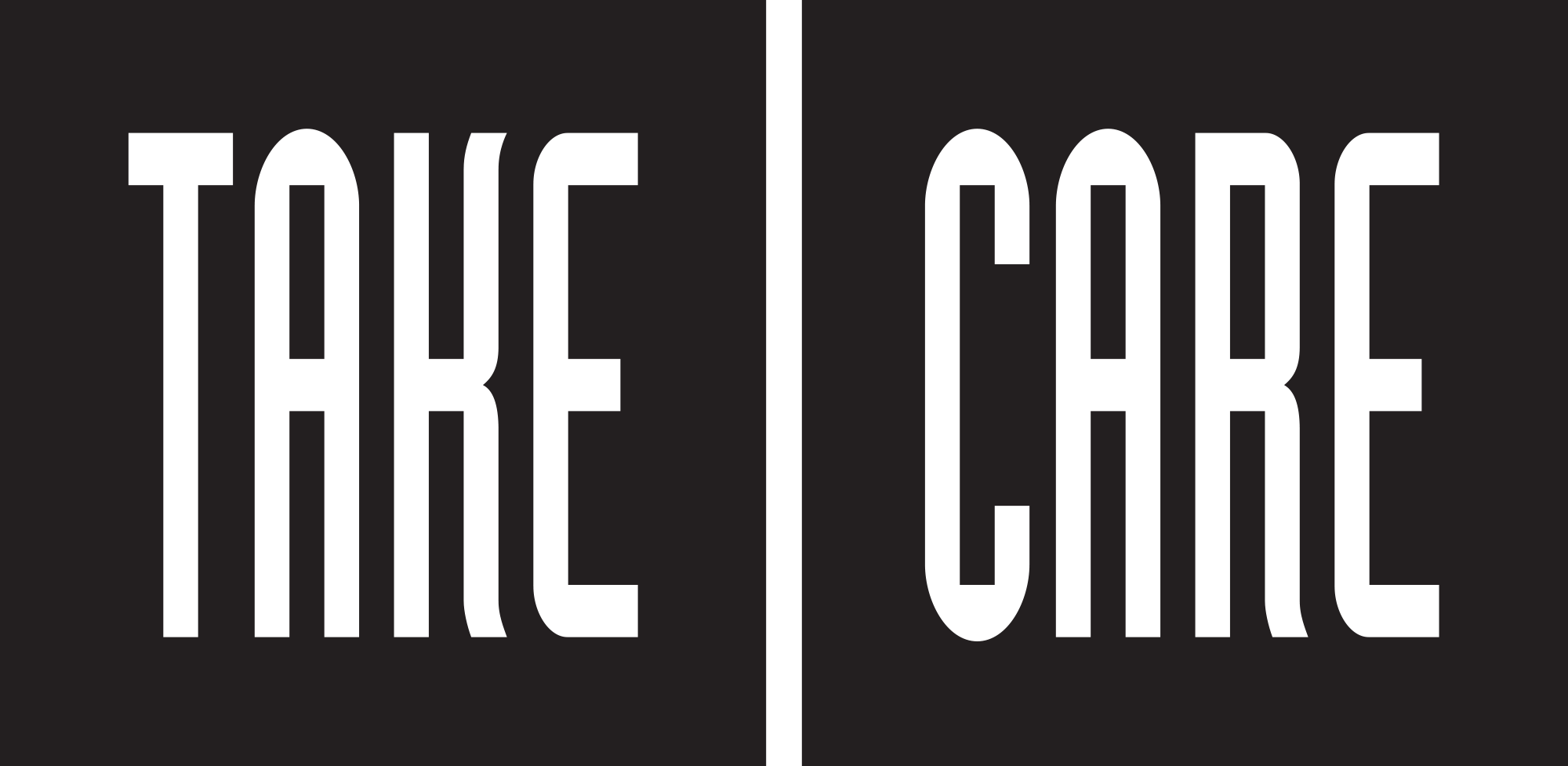 Black background with bold, capitalized text reading "THERE IS NO OTHER CURE" in a stylized font divided by a vertical line.