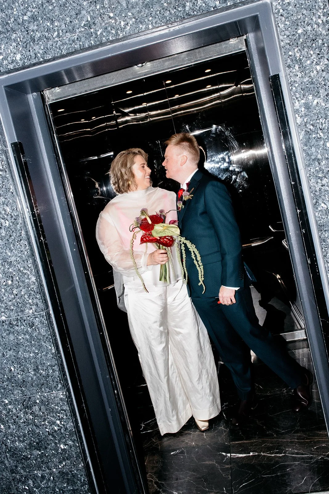 Jim & Alex | Fitzroy Mural Hall | Disco Party Wedding | Kinship By Kristy 