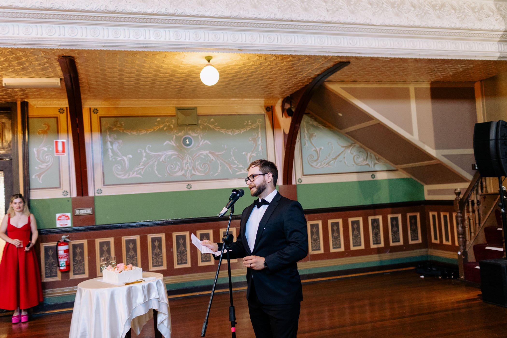 Erin & Alex | Fitzroy Town Hall | Fitzroy Gardens Wedding | Purple, Orange & Green Wedding Palette | DIY wedding Melbourne 