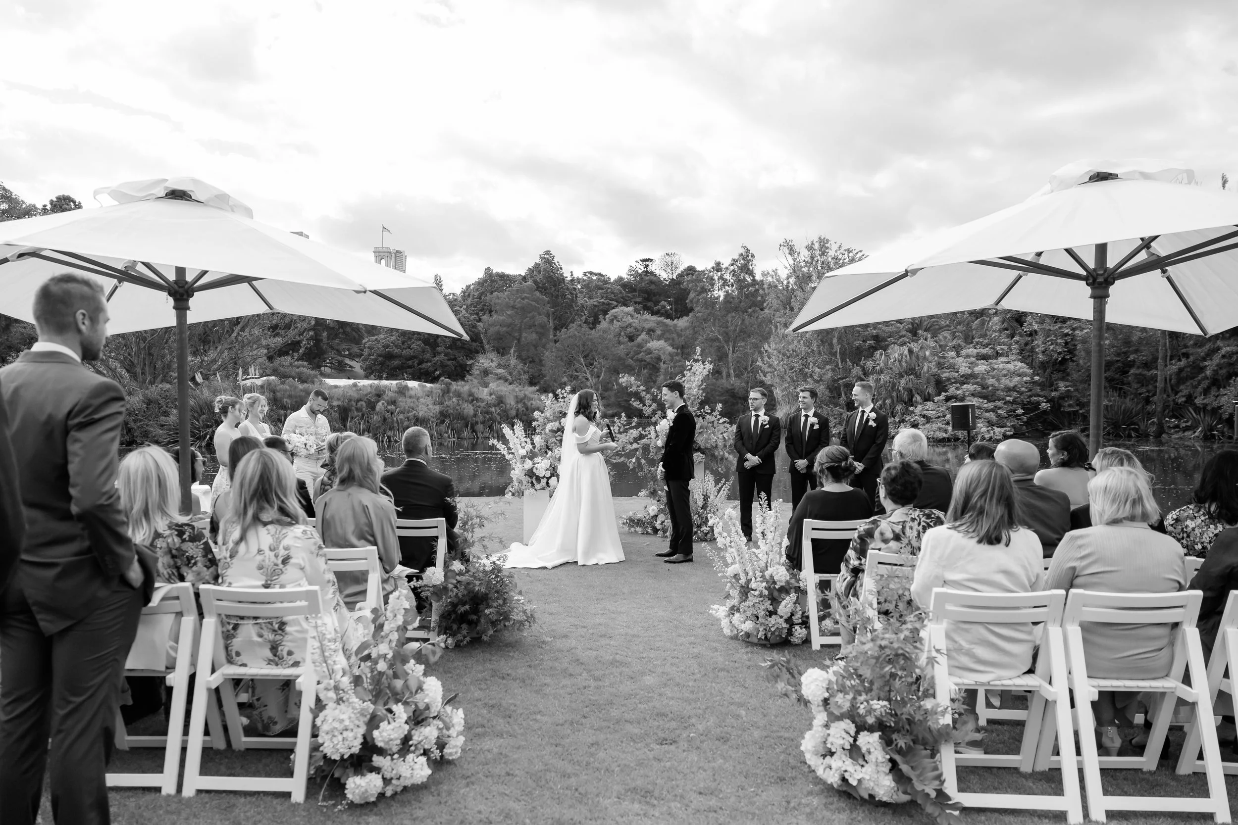 Emma & Cameron | The Terrace | Erin Neale Photography | Garden Wedding