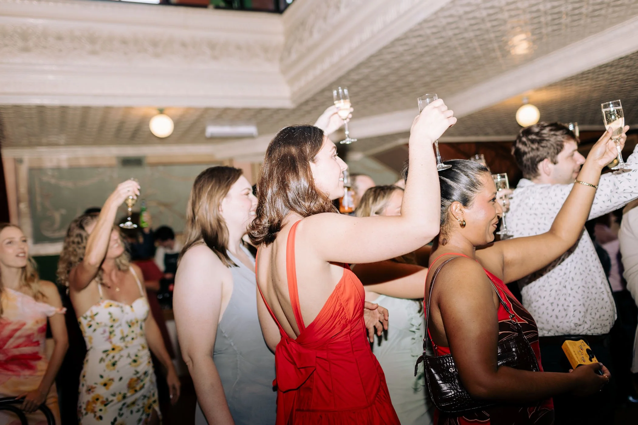 Erin & Alex | Fitzroy Town Hall | Fitzroy Gardens Wedding | Purple, Orange & Green Wedding Palette | DIY wedding Melbourne 