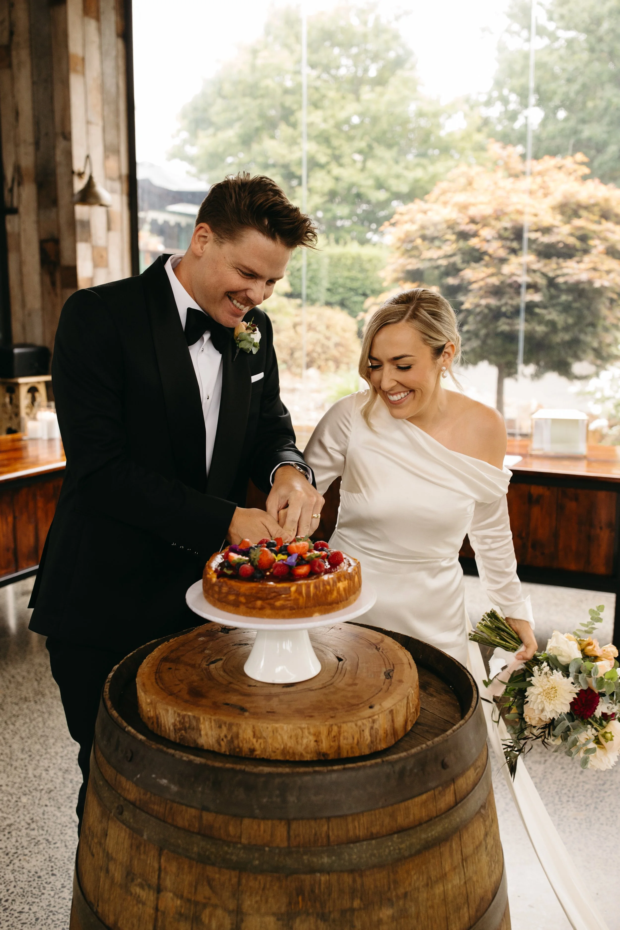 Holly & Sam | Flowerdale Estate | Whites & Woods | Chic Country Wedding