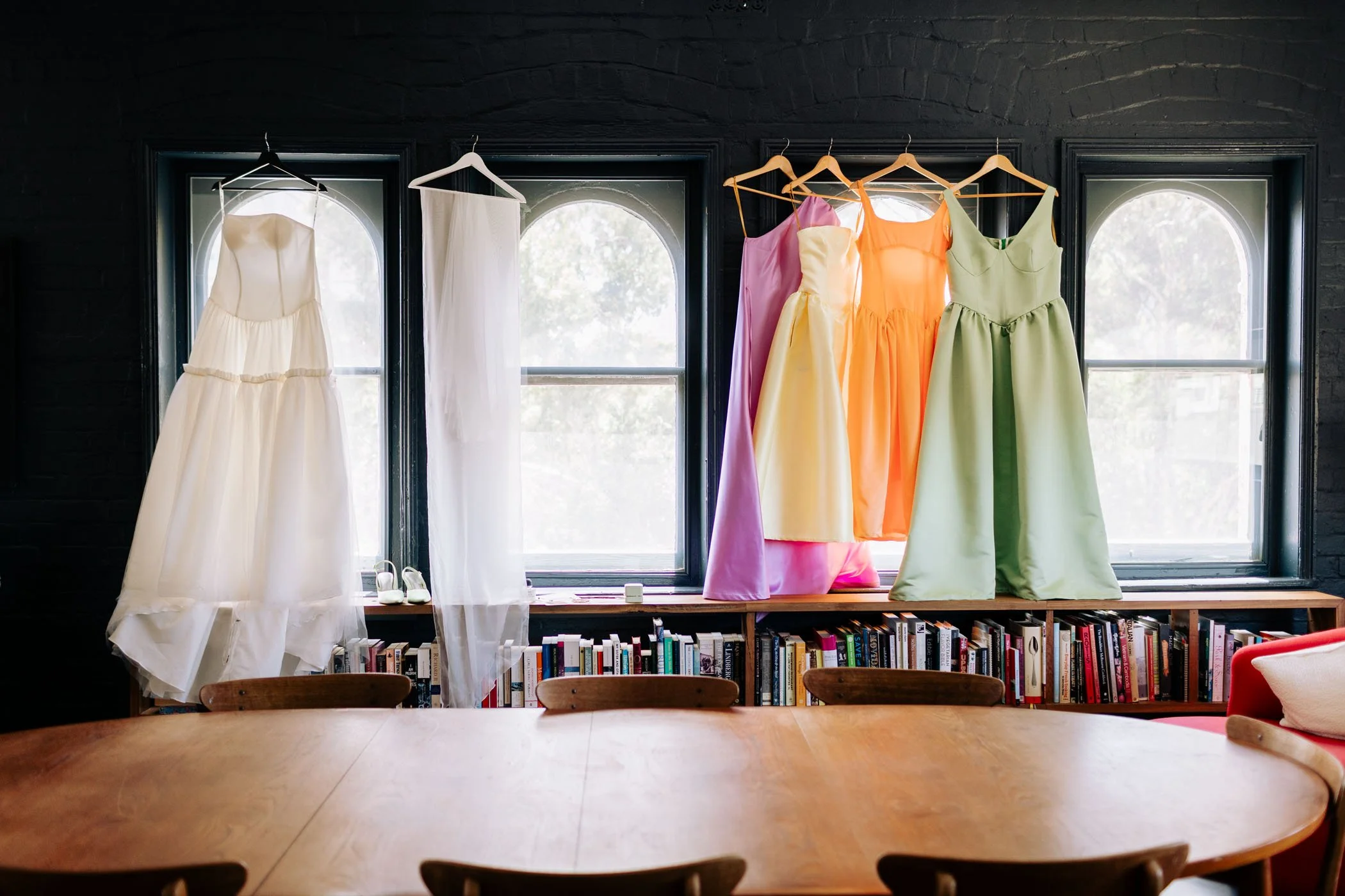 Erin & Alex | Fitzroy Town Hall | Fitzroy Gardens Wedding | Purple, Orange & Green Wedding Palette | DIY wedding Melbourne 