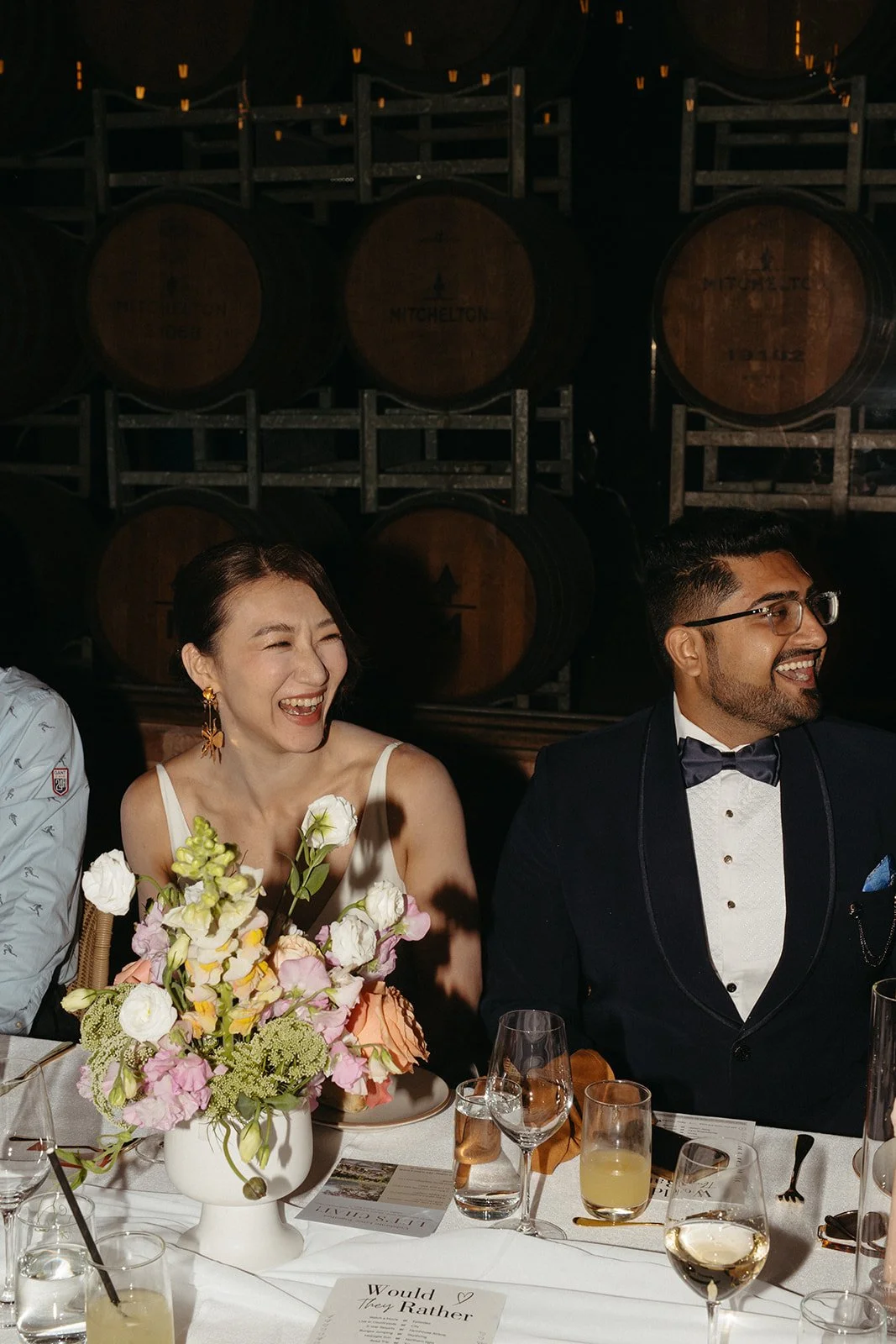 Dian & Shahshrik | Mitchelton Winery | Whites & Woods | Winery Elopement, Small Wedding Venues