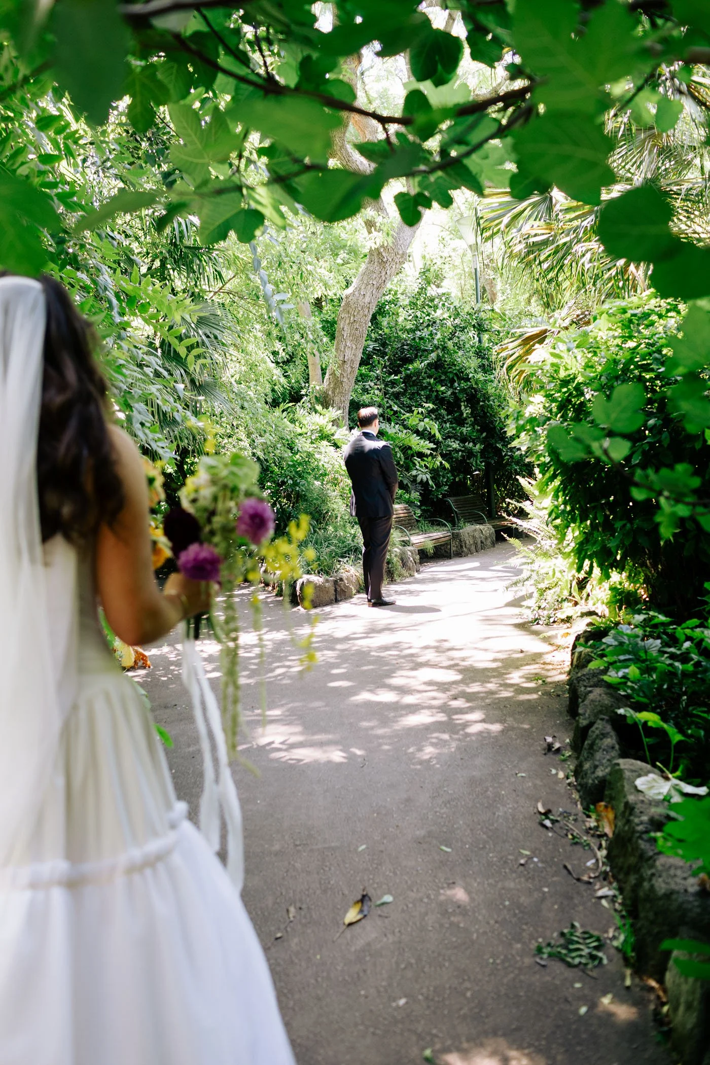 Erin & Alex | Fitzroy Town Hall | Fitzroy Gardens Wedding | Purple, Orange & Green Wedding Palette | DIY wedding Melbourne 