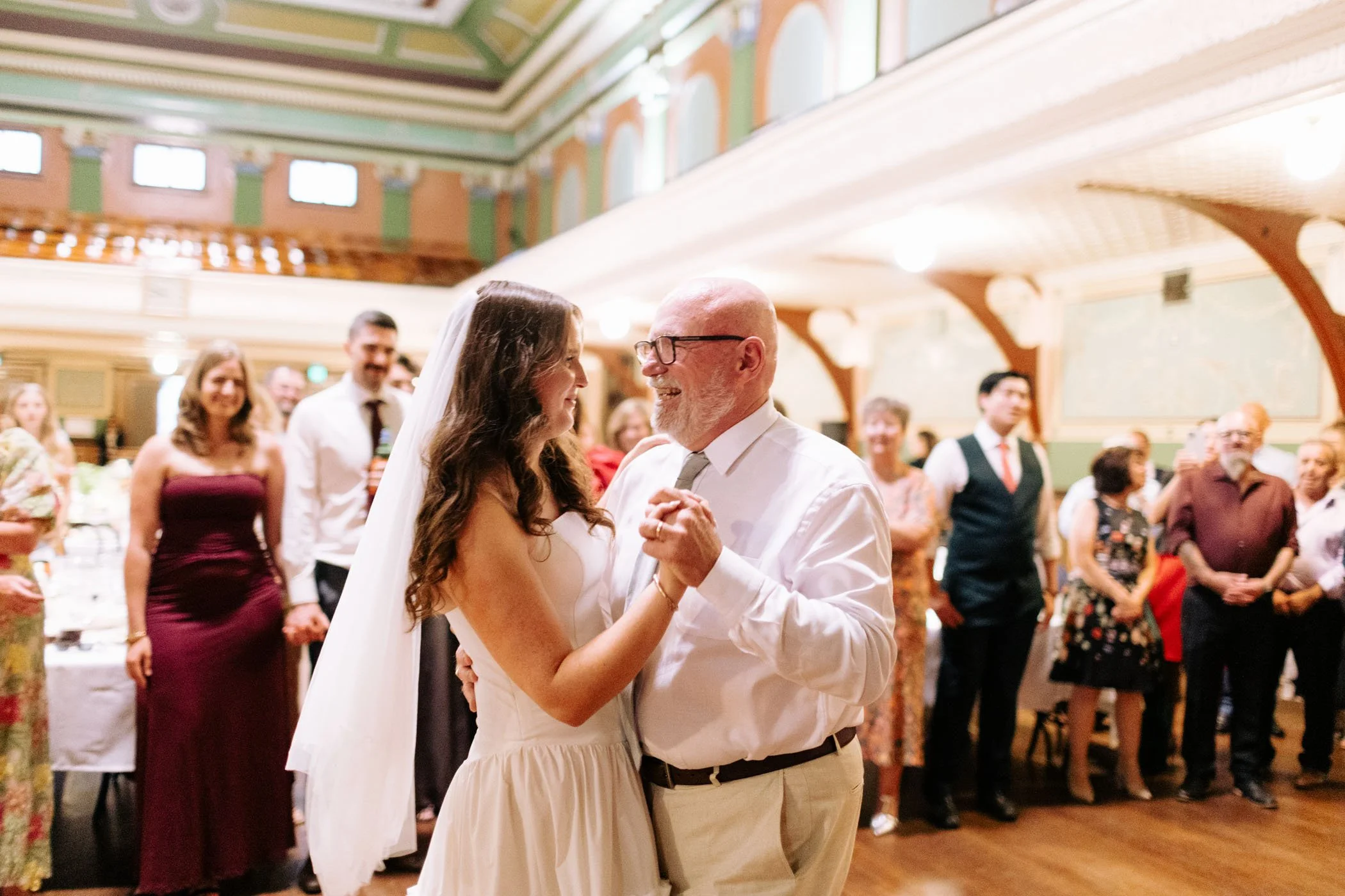 Erin & Alex | Fitzroy Town Hall | Fitzroy Gardens Wedding | Purple, Orange & Green Wedding Palette | DIY wedding Melbourne 