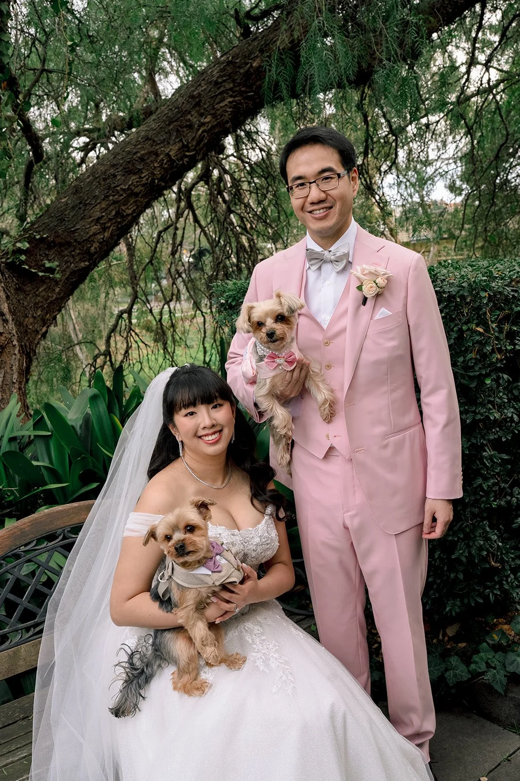 Ariel & Richard | Leonda By The River | Citrus 7 Wedding | Peach and pink wedding | gold and garden wedding