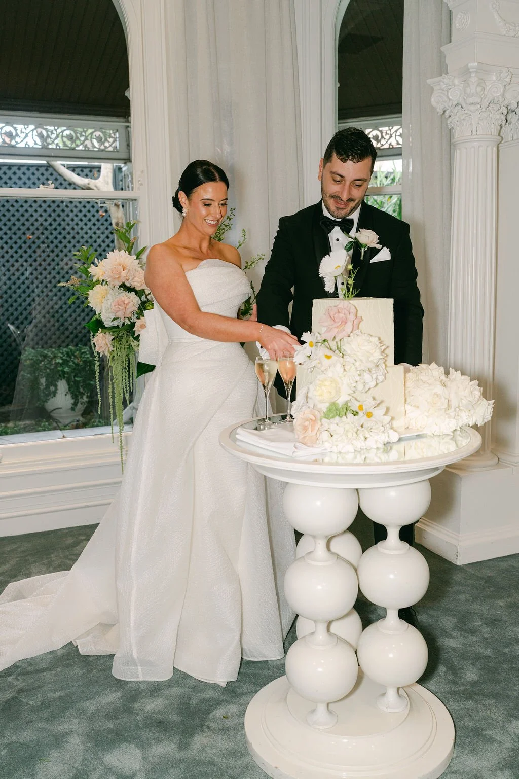Claire & John | Quat Quatta | Emma Hawkins | Soft Pinks & Greens Wedding Melbourne