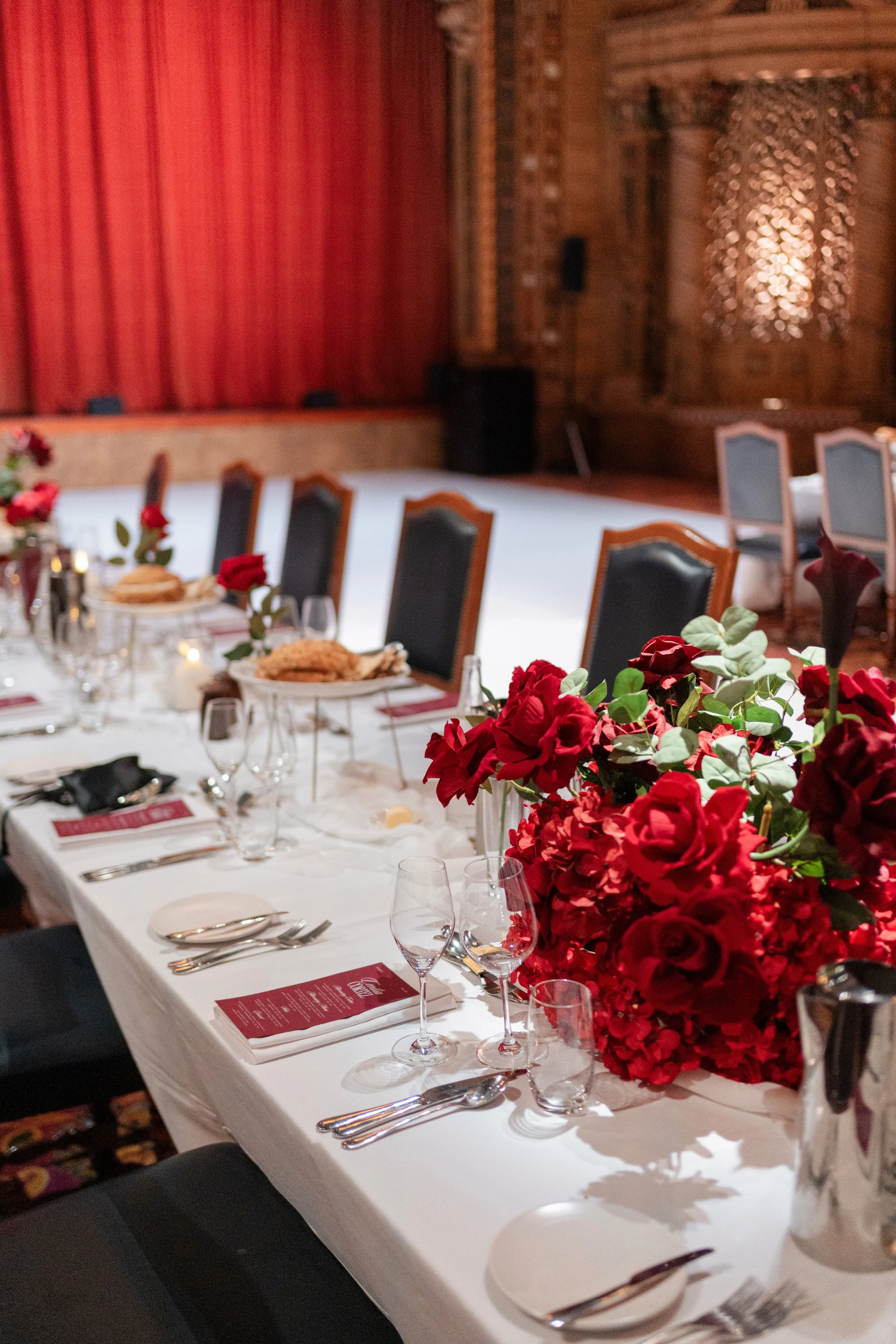 Mariah & Oliver | Bold Red Romantic Wedding | Gold and Red Wedding | Plaza Ballroom Melbourne
