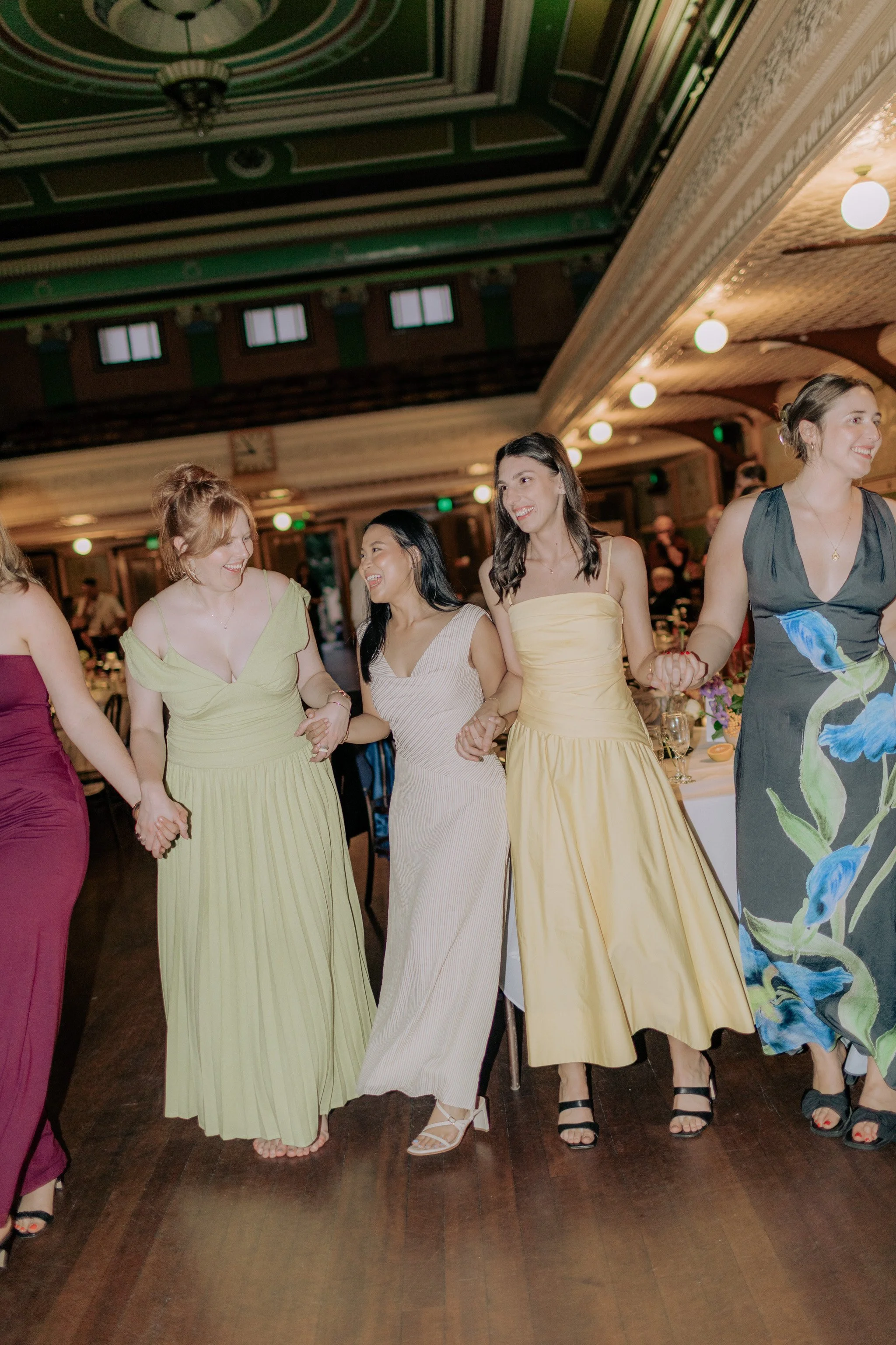 Erin & Alex | Fitzroy Town Hall | Fitzroy Gardens Wedding | Purple, Orange & Green Wedding Palette | DIY wedding Melbourne 