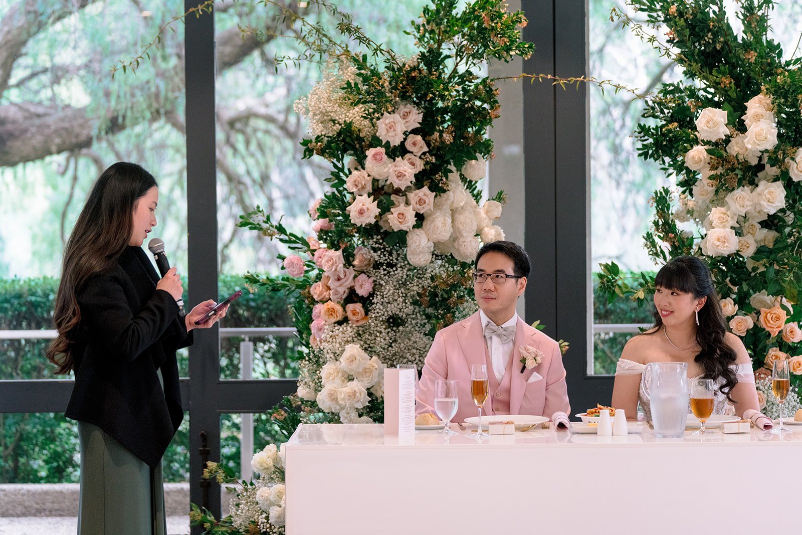 Ariel & Richard | Leonda By The River | Citrus 7 Wedding | Peach and pink wedding | gold and garden wedding