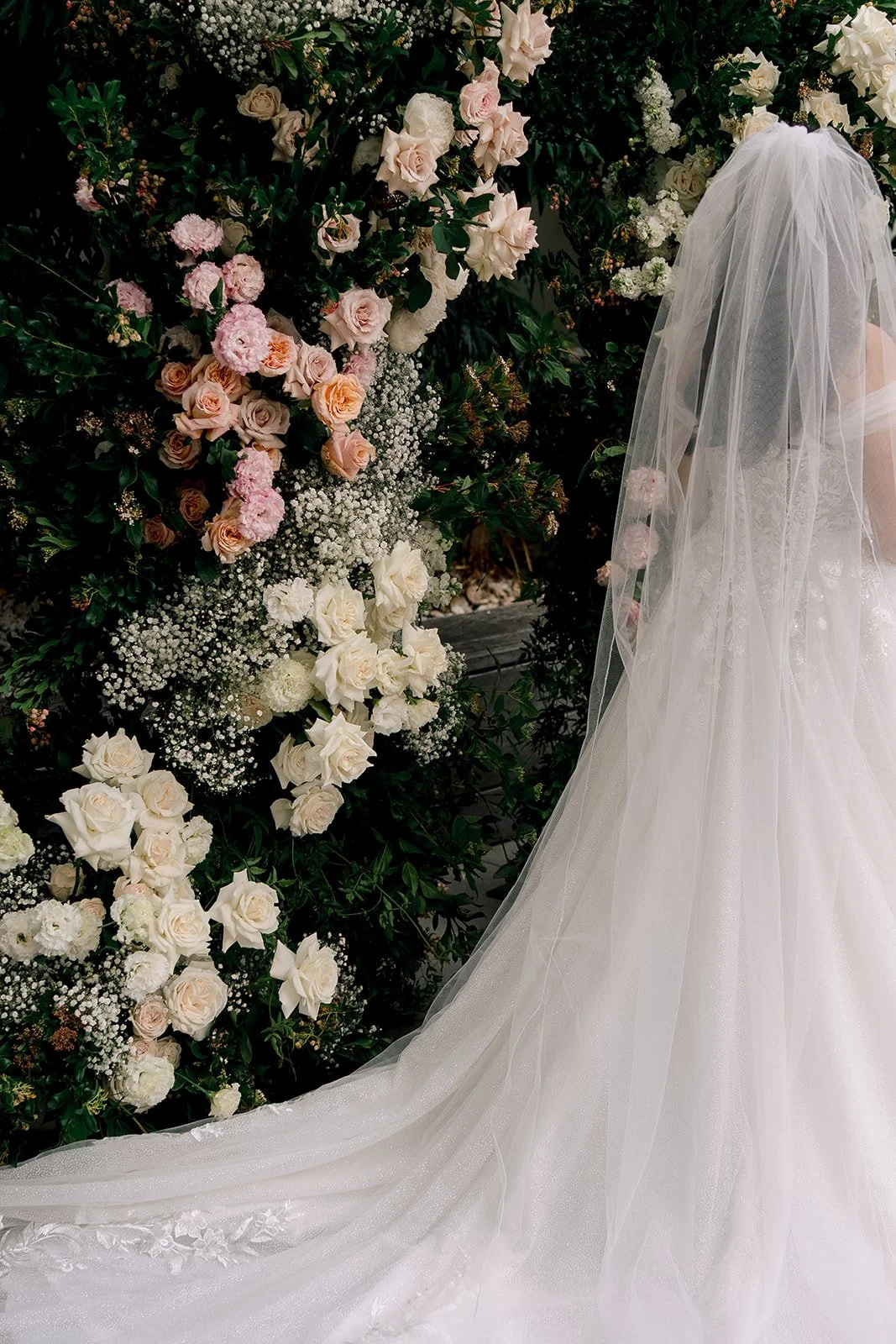 Ariel & Richard | Leonda By The River | Citrus 7 Wedding | Peach and pink wedding | gold and garden wedding