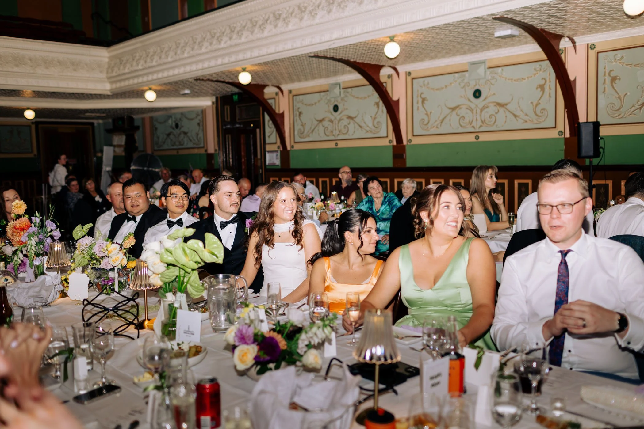 Erin & Alex | Fitzroy Town Hall | Fitzroy Gardens Wedding | Purple, Orange & Green Wedding Palette | DIY wedding Melbourne 