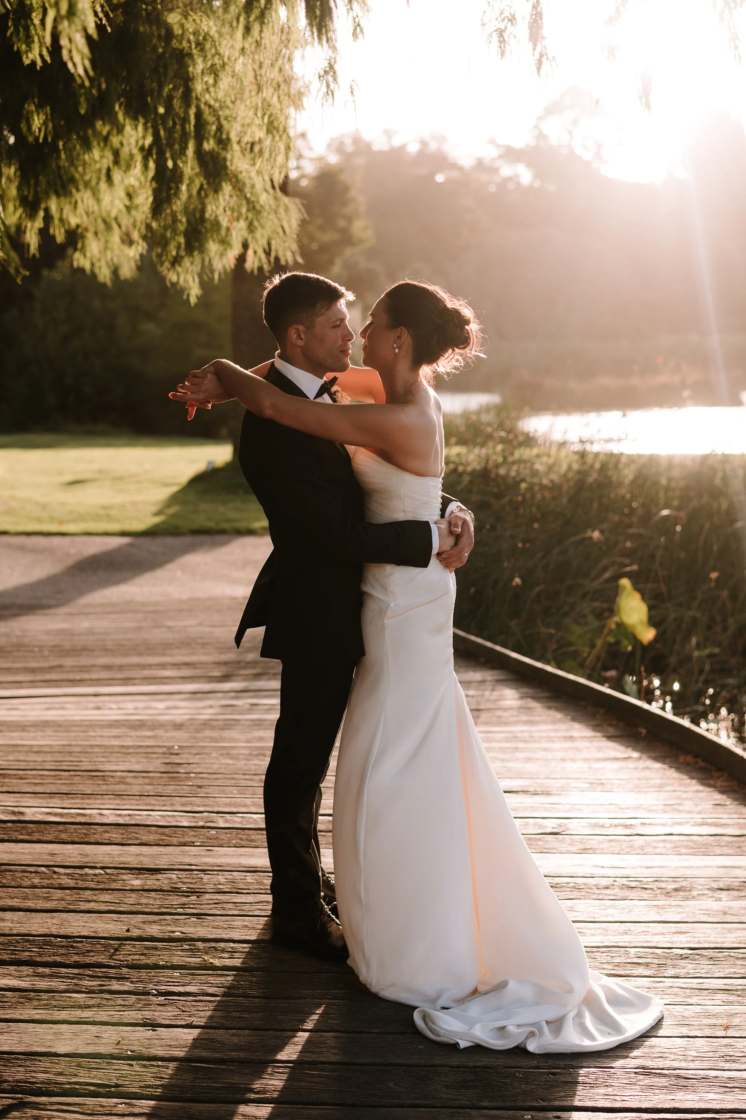 Elise & Andrew's Sleek Romance With Italian Soul