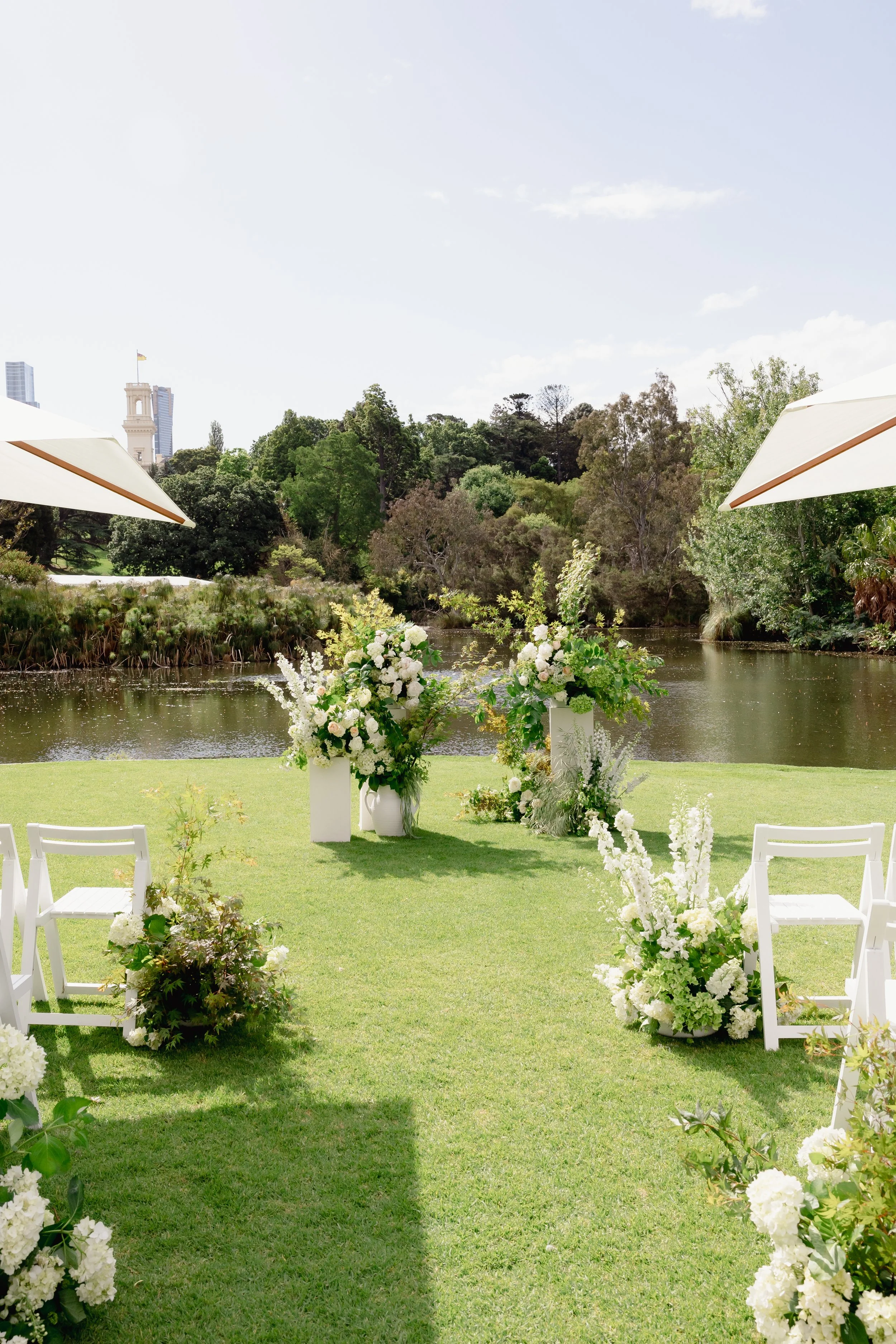 Emma & Cameron | The Terrace | Erin Neale Photography | Garden Wedding