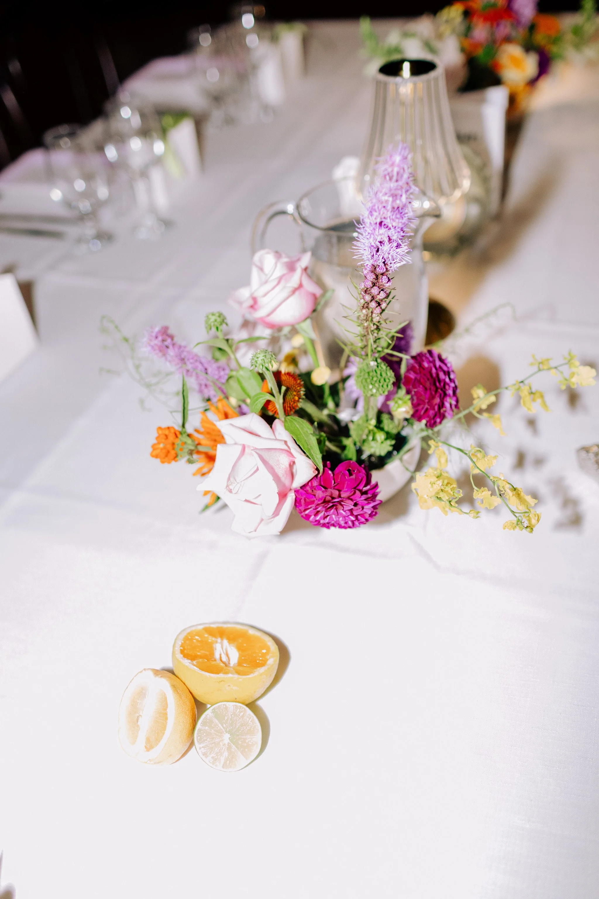 Erin & Alex | Fitzroy Town Hall | Fitzroy Gardens Wedding | Purple, Orange & Green Wedding Palette | DIY wedding Melbourne 