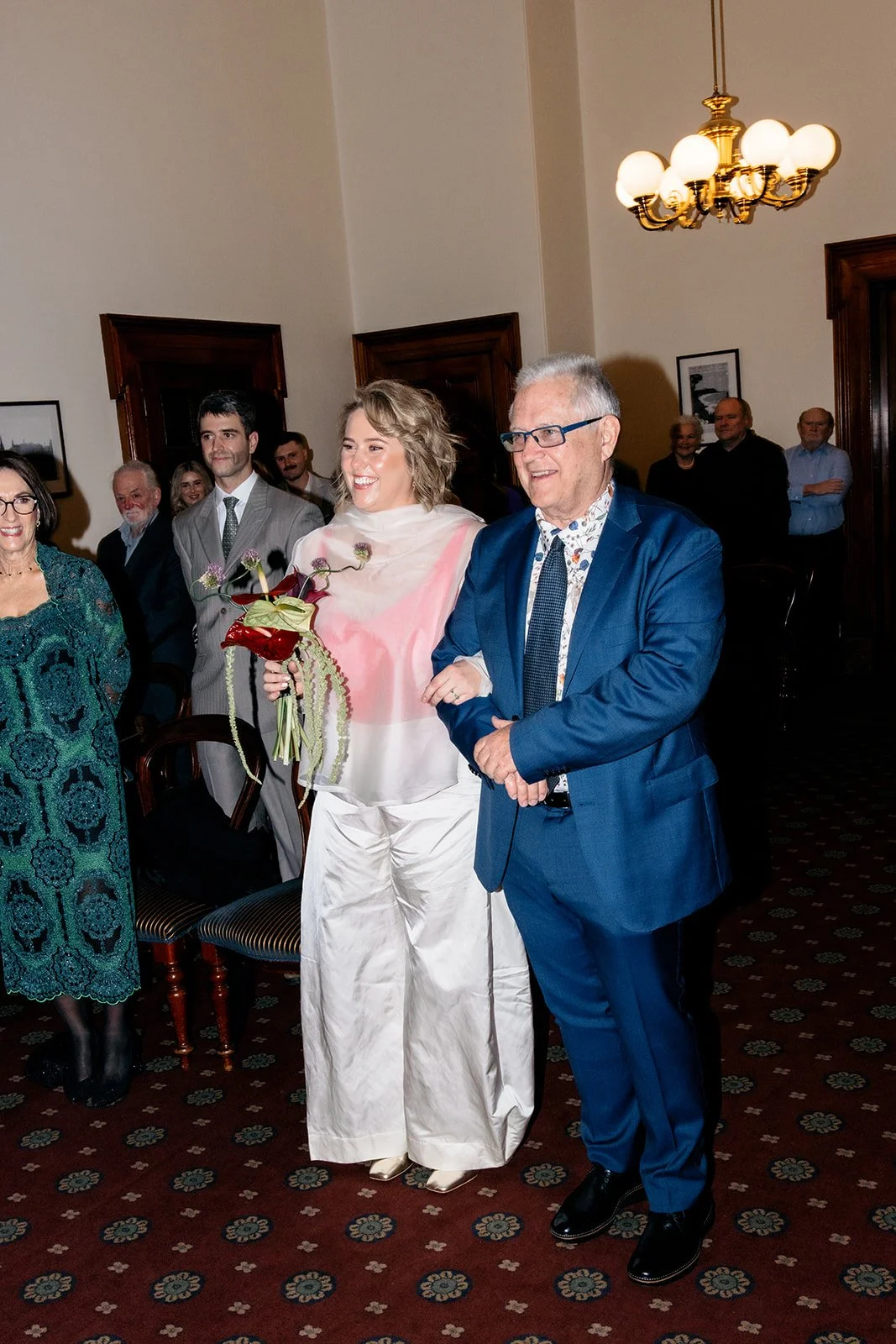 Jim & Alex | Fitzroy Mural Hall | Disco Party Wedding | Kinship By Kristy 