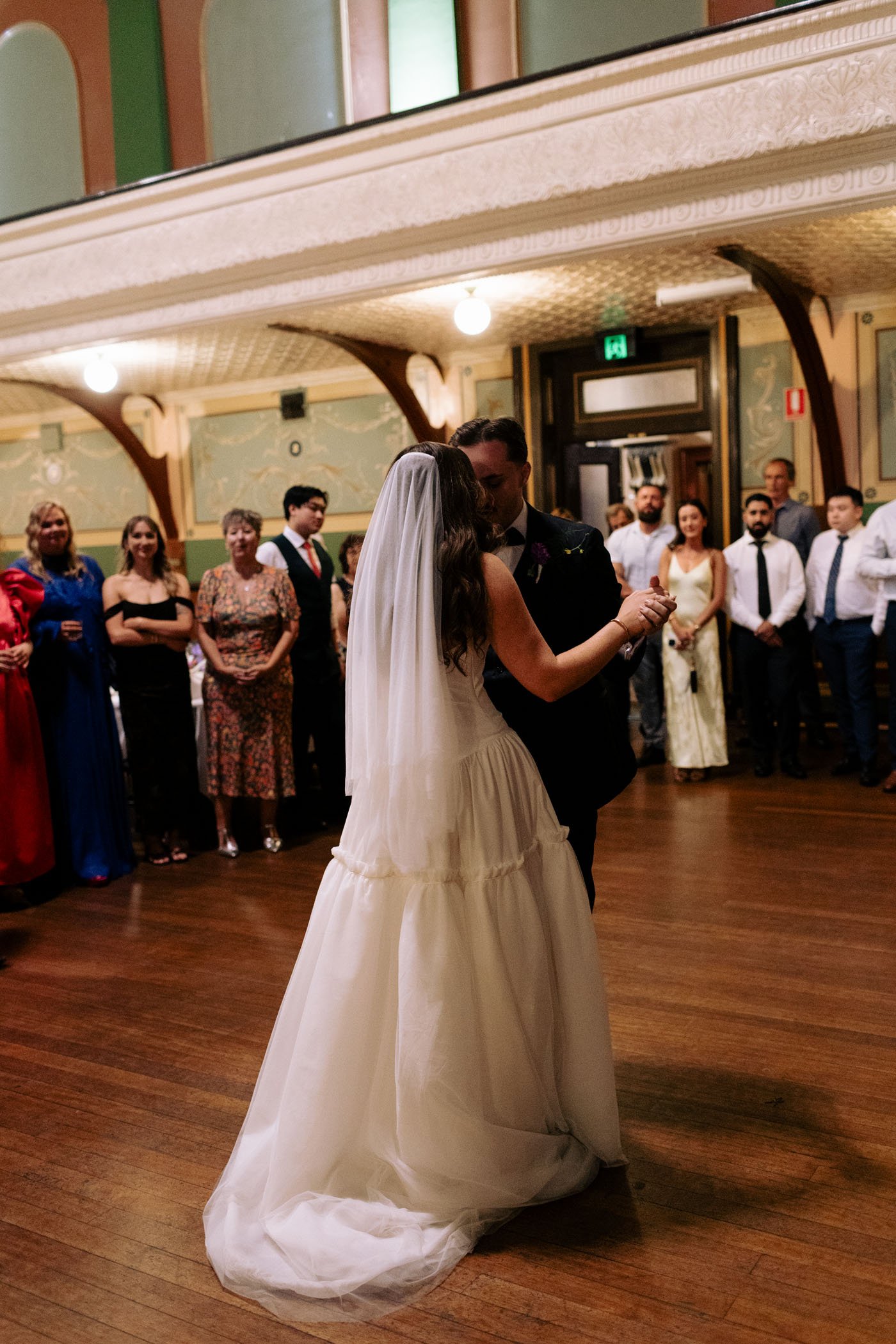 Erin & Alex | Fitzroy Town Hall | Fitzroy Gardens Wedding | Purple, Orange & Green Wedding Palette | DIY wedding Melbourne 