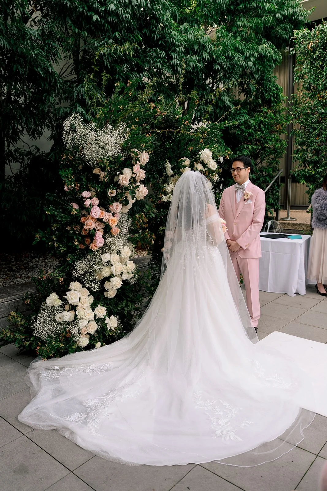 Ariel & Richard | Leonda By The River | Citrus 7 Wedding | Peach and pink wedding | gold and garden wedding