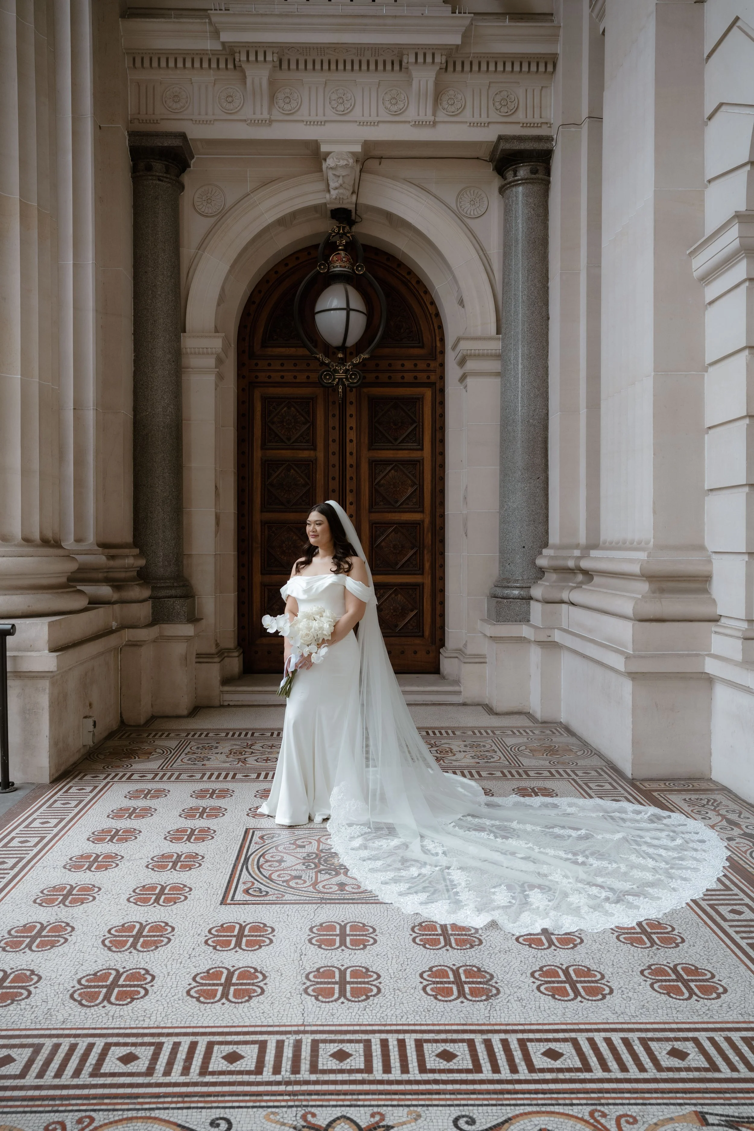 Christina & Fis | Alto Event Space | Theodore & Co | Monochrome Wedding