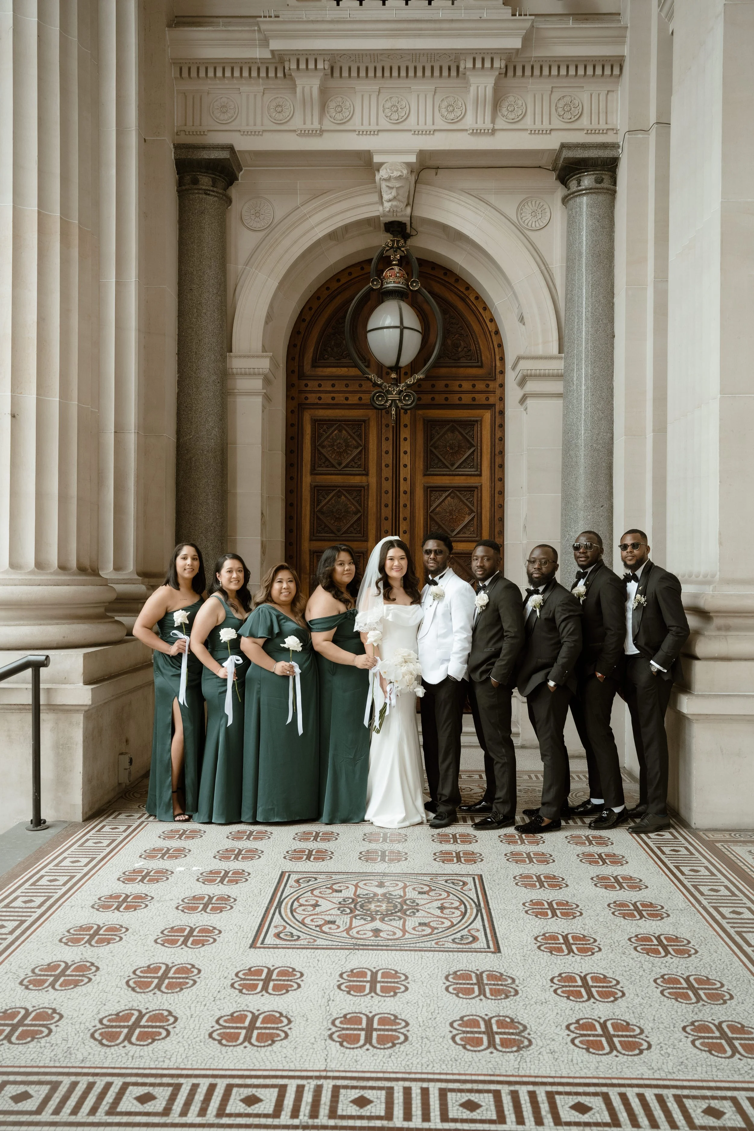 Christina & Fis | Alto Event Space | Theodore & Co | Monochrome Wedding